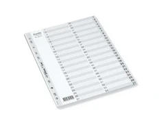 Skiriamieji lapai BANTEX STRONG-LINE, A4, PP
