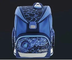 Herlitz Forminė kuprinė UltraLight Mėlyna Shark 36 x 28 x 21 cm
