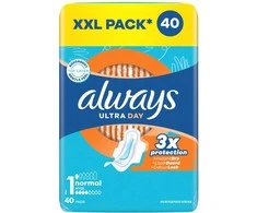 Higieniniai paketai ALWAYS Ultra Normal Plus, S1, 40 vnt.