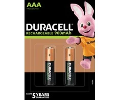 Įkraunamos baterijos DURACELL AAA 900 mAh, 2 vnt