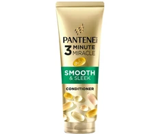 Intensyvus plaukų kondicionierius PANTENE Smooth&amp;Silky Active Nutri-Plex, 3 minutes miracles, 220 ml