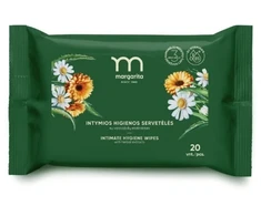Intymios higienos servetėlės MARGARITA, 20vnt