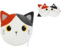 Itotal Pagalvė su miego kauke Oranžinis CAT