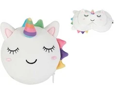Itotal Pagalvė su miego kauke UNICORN