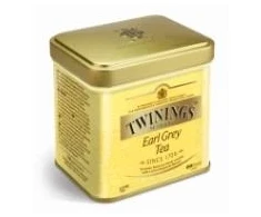 Juodoji arbata TWININGS Earl Pilkas, skardinė, 100 g