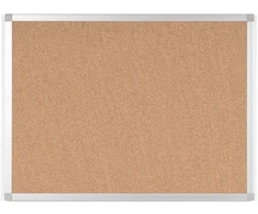 Kamštinė lenta BI-OFFICE AYDA 60x45, aliuminio rėmas