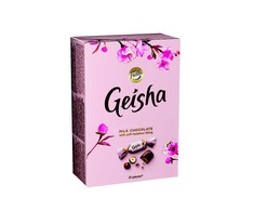 Šokoladiniai saldainiai GEISHA, su riešutų įdaru, 150 g