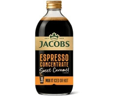 Kavos gėrimas JACOBS Espresso Caramel aromatizuotas, 485ml
