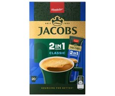 Kavos gėrimas JACOBS Original 2in1,20x12,4g dėžutė