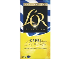 Kavos kapsulės L'OR CAPRI, 10 vnt