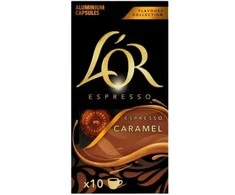 Kavos kapsulės L'OR Caramel, 10 vnt x 52g