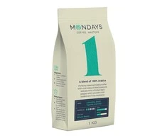 Kavos pupelės MONDAYS Nr.1, 100% Arabica, 1kg