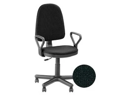 Biuro kėdė NOWY STYL PRESTIGE GTP, su porankiais, juoda sp.