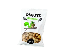 Kepinti ir sūdyti pistacijų riešutai O!NUTS, 150 g