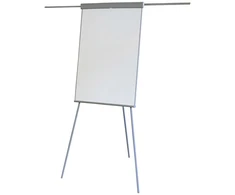 Konferencijų stovas MEMOBE PROFESSIONAL, trikojis, 2 šoniniai laikikliai, 105x68 cm