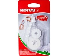 Korekcinės juostelės KORES Refill Roller papildymas, 4,2 mm x 10 m