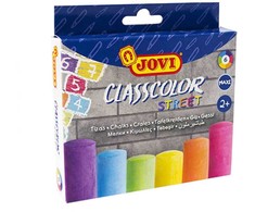 Kreidelės JOVI Classcolor Street, 6 spalvos
