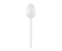 Kreispack Vienkartiniai šaukštai SUPERIOR, PS, balti, 17 cm, 50 vnt
