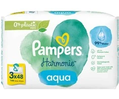 PAMPERS CHUST HARMONIE AQUA 3X48 PLFREE