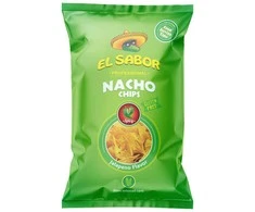 Kukurūzų traškučiai EL SABOR, su jalapenu, 425 g