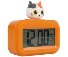 Itotal Bez Marki Oranžinis žadintuvas CAT Apšvietimas Matuoja temperatūrą i-total