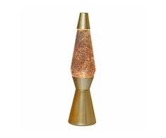 Lava lempa Itotal Gold Glitter