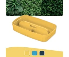 Leitz Daiktadėžė Cosy L:MyBox su skyriais, maža, geltonos sp.