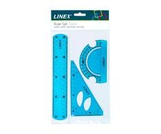 Liniuočių rinkinys HAMELIN LINEX Flex, mėlyna sp.
