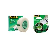 Lipni juostelė 3M Scotch Magic Invisible 810, 19 mm x 33 m