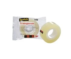 3M Lipni juostelė SCOTCH 550, 19 mm x 33 m, ypač skaidri