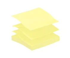 Lipnių lapelių dėklas Post-it Z-Notes PRO, juodos spalvos/skaidrus