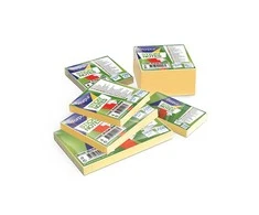 Lipnūs lapeliai Forpus, 75x75mm, geltoni, kubas (1x400) 0717-116