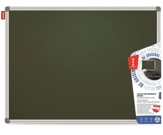 Magnetinė kreidinė lenta MEMOBE 200x100 cm, aliuminio rėmas, žalia