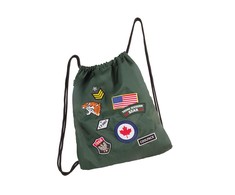 Cool Pack Maišelis sportinei aprangai COOLPACK Sprint Gymsack A421, 37x44x0.5 cm, žalia sp.