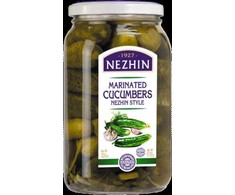 Marinuoti agurkėliai NEZHIN, 920 g