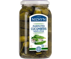 Marinuoti agurkėliai NEZHIN, 920 g