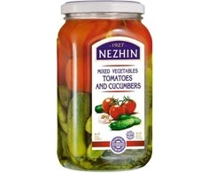Marinuotos daržovės NEZHIN, pagal Nižyno receptą nr.1, NEZHIN, 920 g