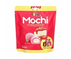 Royal Mochi Močiai ROYAL FAMILY, braškinio sūrio pyrago skonio, 120 g