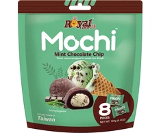 Močiai ROYAL FAMILY, mėtų ir šokolado skonio, 120 g