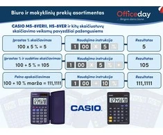 Mokslinis skaičiuotuvas CASIO FX-82Solar II, 19 x 70 x 121 mm