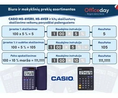 Mokslinis skaičiuotuvas CASIO FX-9860GIII-W-ET, 89x178x23 mm
