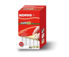 Montavimo kvadratėliai, KORES Gumfix, 84 kvadr., balta sp., 50 g