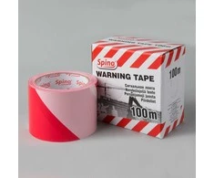 Folsen Multipack Aptveriamoji juosta, PE, 70mm x 100m, raudona/balta