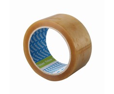 Pakavimo juosta FOLSEN, 48 mm x 66 m, skaidri, Solventlvent