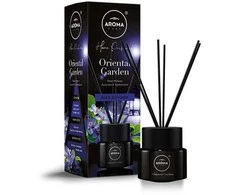 Revers Namų kvapas Aroma Home Juodas Series Sticks 100ml "Oriental Garden"