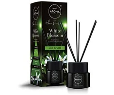 La Casa de los Aromas Namų kvapas Aroma Home Juodas Series Sticks 100ml "Baltas Blossom"