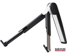 Sunflex Nešiojamojo kompiuterio stovas SUN-FLEX®GRAVITY STAND, metalinis, juodos/sidabrinės spalvos