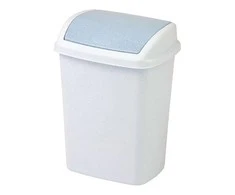 Curver Newell Rubbermaid Šiukšliadėžė su varstomu dangčiu, 25 l, marmurinė sp.