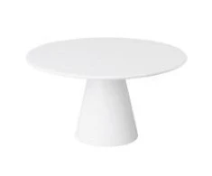 Hendi Padėklas tortui CASUAL, ant kojelės, baltas, melamino, D 31 cm, H 16 cm, 1 vnt