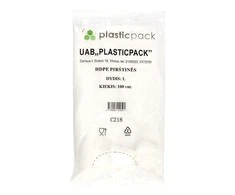 Polietileno pirštinės PLASTICPACK, HDPE, L dydis, 100 vnt.